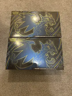 2 Pokemon Mega Charizard X ex Ultra Premium Collection Box Sealed UPC NEW SEALED - Image 1