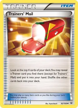 Trainers' Mail - XY - Roaring Skies TCG Pokemon - Image 1