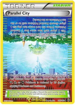 Parallel City - 145/162 - Uncommon MP TCG Pokemon - Image 1