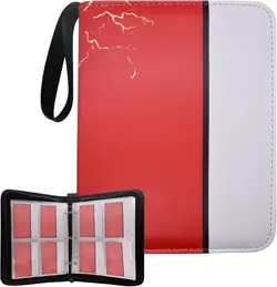 Pokemon Trading Card Binder 4 Pocket 400 Cards Album Storage Folder Collectible - Image 1