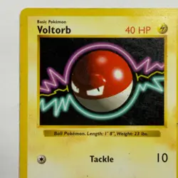 Pokemon TCG Voltorb Base Set #67/102 WOTC Vintage 1999 Shadowless - Image 3