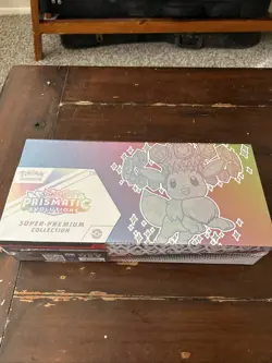 Pokemon Prismatic Evolutions Super Premium Collection Box Sealed - Fast Shipping - Image 1