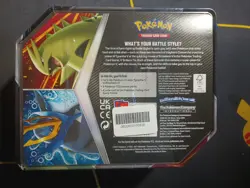 Sealed Pokemon TCG Sword & Shield Tyranitar V Strikers 5 Pack Booster Promo Tin - Image 2