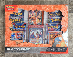 New Pokemon TCG Charizard ex Premium Collection Factory Sealed! 6 Packs Total - Image 1