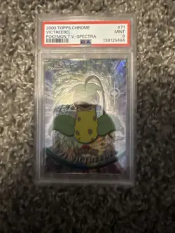 Topps 2000 Chrome Pokemon T.V. Spectra #71 Victreebel PSA 9 Mint - Image 1
