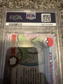 Topps 2000 Chrome Pokemon T.V. Spectra #71 Victreebel PSA 9 Mint - Image 5