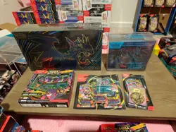 🔥POKEMON Charizard UPC Phantasmal Flames ETB & 3 Pack Blister Mega Gengar 📈 - Image 1