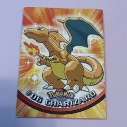 Topps Pokemon TCG Charizard - #6 - Non-Holo - Series 1 BLUE Logo *1* - Image 1