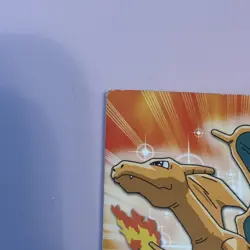 Topps Pokemon TCG Charizard - #6 - Non-Holo - Series 1 BLUE Logo *1* - Image 2