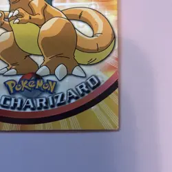 Topps Pokemon TCG Charizard - #6 - Non-Holo - Series 1 BLUE Logo *1* - Image 4