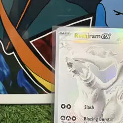 Pokemon TCG Reshiram ex 173/086 White Flare SIR NM Condition - Image 2