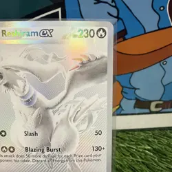 Pokemon TCG Reshiram ex 173/086 White Flare SIR NM Condition - Image 3