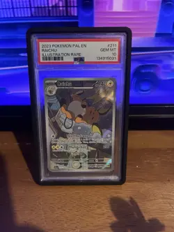 Pokemon TCG Scarlet & Violet Paldea Evolved Raichu Illustration Rare - Image 1