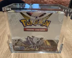 Pokemon TCG Sword & Shield Astral Radiance Booster Box w/ Acrylic Case - Image 1