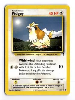 Pidgey 85/110 Legendary Collection Common Pokemon Heavy Play+ - Image 1