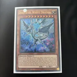 Deep Eyes White Dragon MVP1-EN005 Ultra Rare Near Mint 1st Edition Yugioh - Image 1