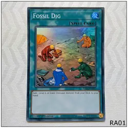 Fossil Dig - RA01-EN053 - Yugioh - Image 1
