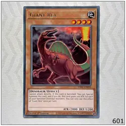 Giant Rex - WISU-EN010 - Rare 1st Edition Yugioh - Image 1