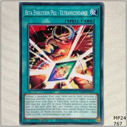 Beta Evolution Pill - Ultranscendance - MP24-EN375 - Common 1st Edition Yugioh - Image 1