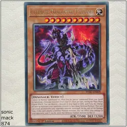 Ultimate Conductor Tyranno - WISU-EN009 - Rare 1st Edition Yugioh - Image 1