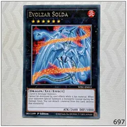 Evolzar Solda - WISU-EN015 - Rare 1st Edition Yugioh - Image 1