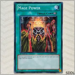 Mage Power - SDDL-EN024 - Common 1st Edition Yugioh - Image 1