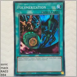 Polymerization - RA03-EN051 - 1st Edition Yugioh - Image 1