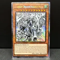 YuGiOh Stardust Dragon/Assault Mode BPRO-EN101 Burst Protocol 1st Edition - Image 1