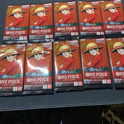 10 PACKS One Piece OP-13 Carrying On His Will Sealed Booster Japanese - Image 1