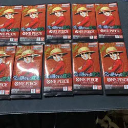 10 PACKS One Piece OP-13 Carrying On His Will Sealed Booster Japanese - Image 2