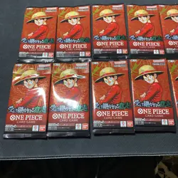 10 PACKS One Piece OP-13 Carrying On His Will Sealed Booster Japanese - Image 3