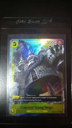 Capone “Gang” Bege Alt Art OP04-100 - Kingdoms Of Intrigue - One Piece TCG NM - Image 1