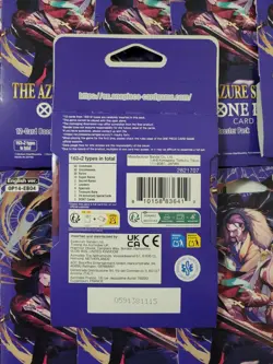 LOT of (15) OP-14 Sleeved Booster Packs Of One Piece TCG The Azure Sea's Seven - Image 3