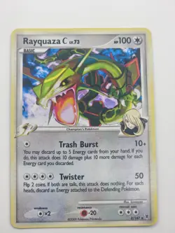 Pokemon TCG Rayquaza Holo Card Supreme Victors 8/147 - Image 2