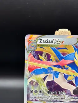 Zacian VSTAR 096/159 Crown Zenith Ultra Rare Holo Pokemon TCG Card NM 096/159 - Image 3