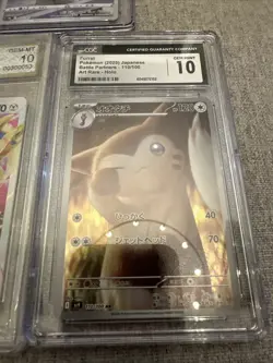 Pokemon Graded Lot of 5 Slab Cards CGC AGS Pristine 10 - Image 4