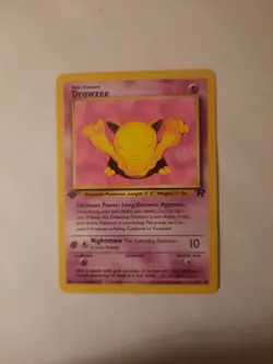 Pokemon Card Drowzee 54/82 1st Edition Team Rocket - Image 1