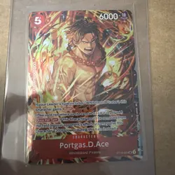 Portgas.D.Ace (Illustration Box Vol.5) ST15-005 One Piece Promotion Cards Foil - Image 1