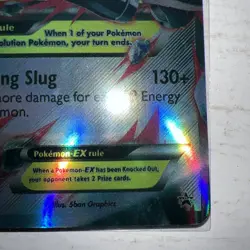 Pokemon TCG Card M Metagross EX (Shiny) Xy35 XY Holo Filler/Replica I think - Image 5