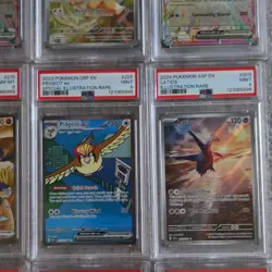 Pokemon TCG Graded Card Lot 12 Ultra Rare Illustration Reshiram Eevee Dedenne - Image 4
