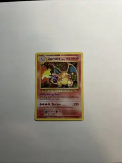 Pokemon TCG Charizard EX Evolutions Reverse Holo Card 11/108 Very LP - Image 1