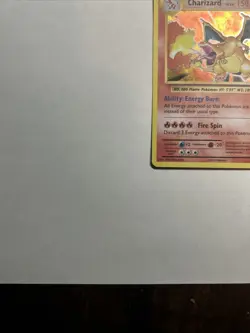 Pokemon TCG Charizard EX Evolutions Reverse Holo Card 11/108 Very LP - Image 3