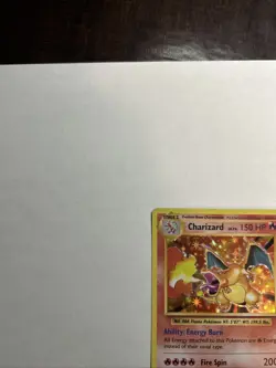 Pokemon TCG Charizard EX Evolutions Reverse Holo Card 11/108 Very LP - Image 4