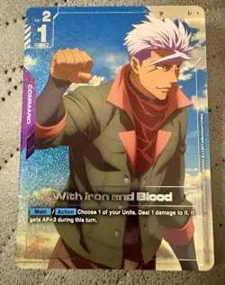 Gundam Card Game With Iron and Blood ST05-013 C+ English Foil - Image 1