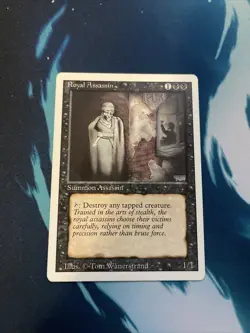 Mtg Magic The Gathering Royal Assassin Revised 3rd Edition NM - Image 1