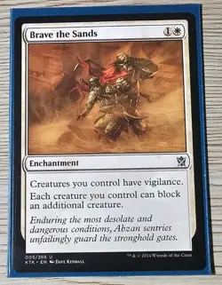 Brave the Sands Khans of Tarkir Regular - Image 1
