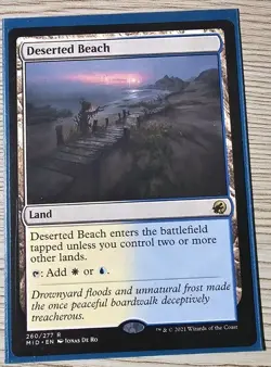 Deserted Beach Innistrad: Midnight Hunt Regular - Image 1