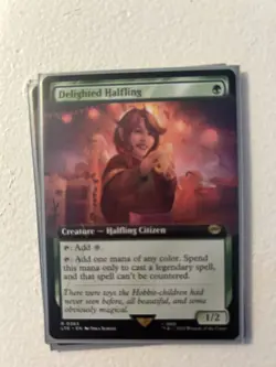 MTG Delighted Halfling The Lord of the Rings: Tales of Middle-earth 0363 Regular - Image 1