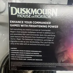 Magic the Gathering Duskmourn Haunts & Horrors Jump Scare Commander Pack New - Image 5
