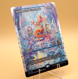 Harmonized Crescendo | #394 | Mythic Showcase Fracture Foil | Lorwyn Eclipsed - Image 2